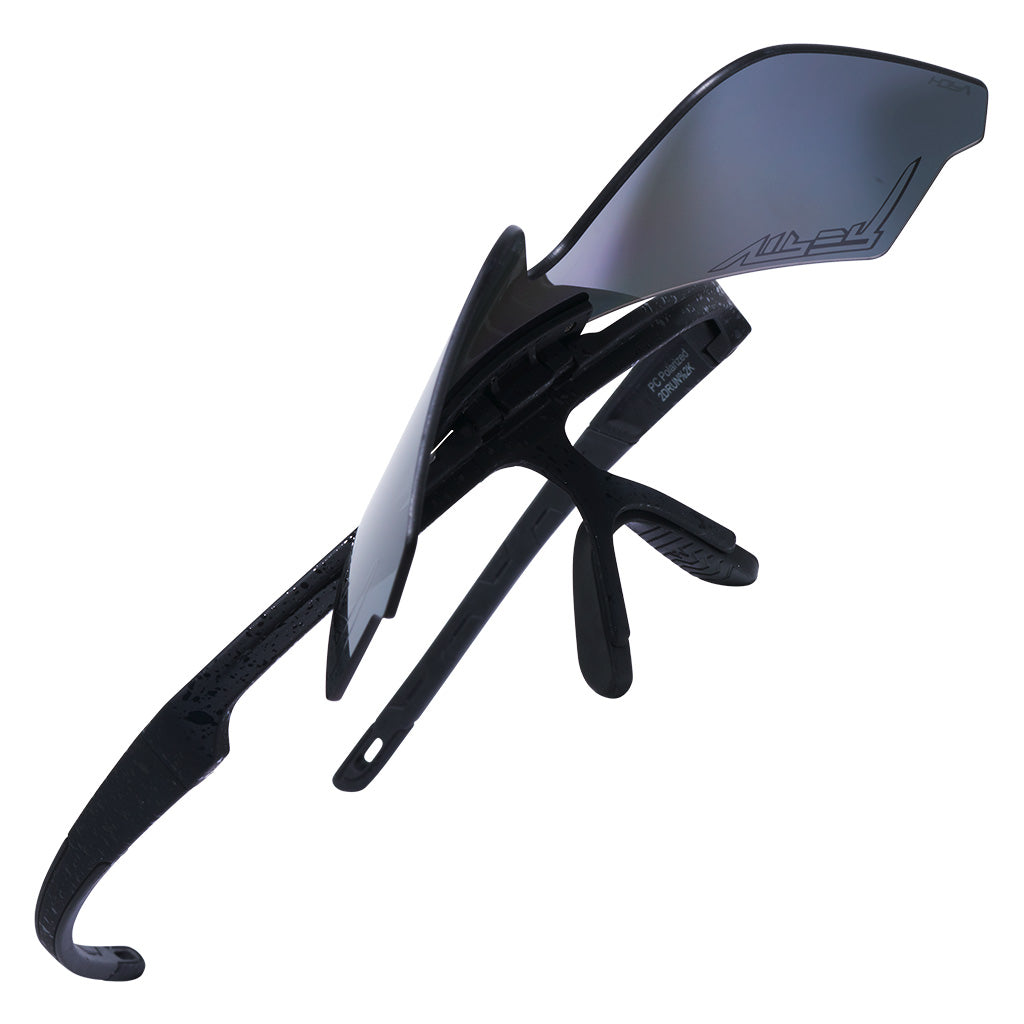 The Blacking Out Flip-Offs, polarized sunglasses from Pit Viper