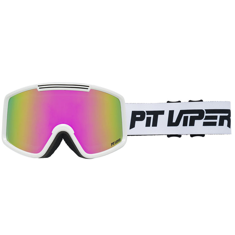Small / Pink | wow.JPG | The Miami Nights Small French Fry Goggles from Pit Viper Sunglasses