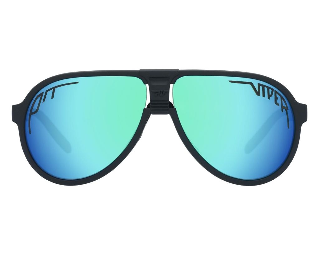 LVIOE P-Viper Oversized Modern Design Sports Sunglasses for Unisex, Dark Blue